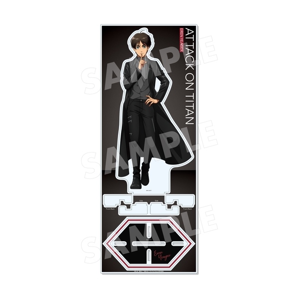 進撃の巨人 Black & White ver. アクリルスタンド(L) /01 エレン(Black) (再販品)