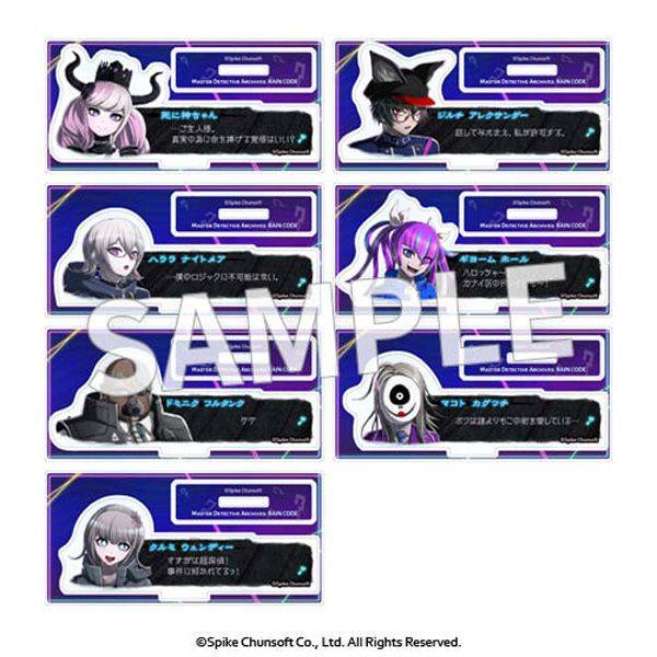 【7月予約】超探偵事件簿 レインコード ダイアローグ風 アクリルスタンド vol.3 7個入BOX キャラグッズ 4582697486405
