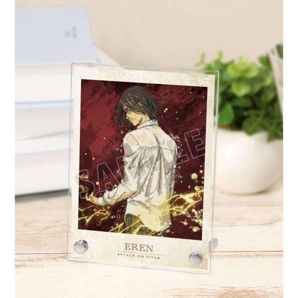 進撃の巨人描き下ろし エレン 戦う背中ver.grunge CANVAS A6アクリル