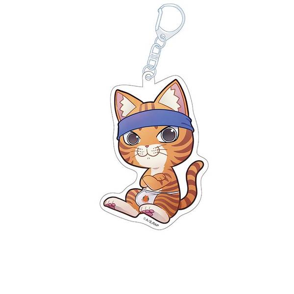 ラーメン赤猫　アクリルキーホルダー　文蔵 ラーメン赤猫】アクリルスタンドキーホルダー（文蔵） | キャラfab