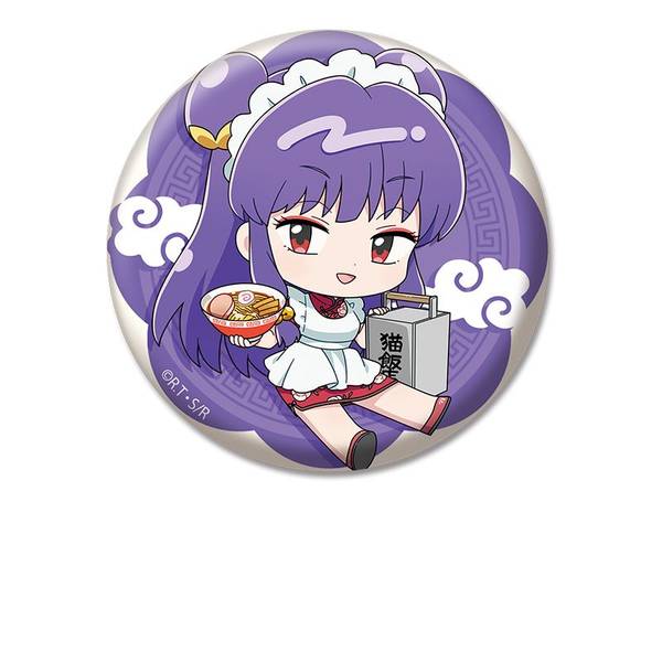 TVアニメ「らんま1/2」 ぺたん娘缶バッジ vol.2 シャンプー