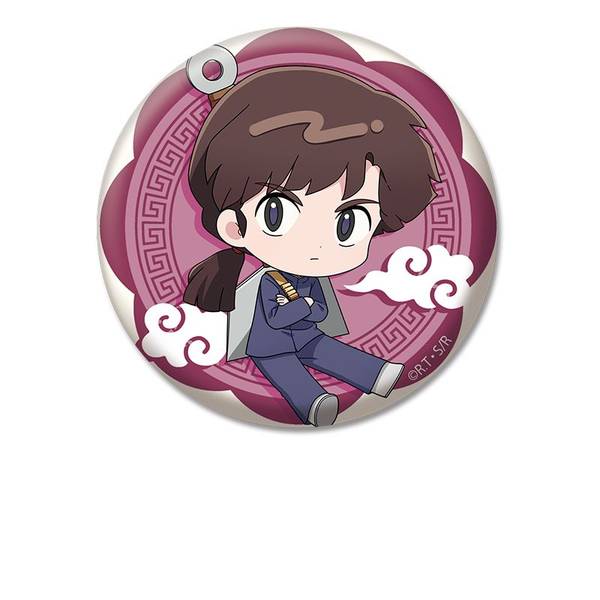 TVアニメ「らんま1/2」 ぺたん娘缶バッジ vol.2 久遠寺右京
