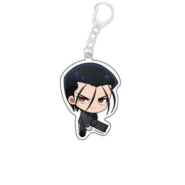 るろうに剣心 トレーディング台詞 アクリルキーホルダー 斎藤 一 TVアニメ「るろうに剣心 －明治剣客浪漫譚－ 京都動乱」 ぺたん娘