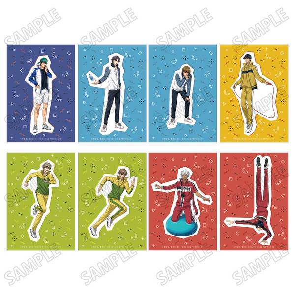 1 テニスの王子様 青学 紙類 グッズセット ムービック：新商品情報が到着！【忍足侑士 誕生日記念商品