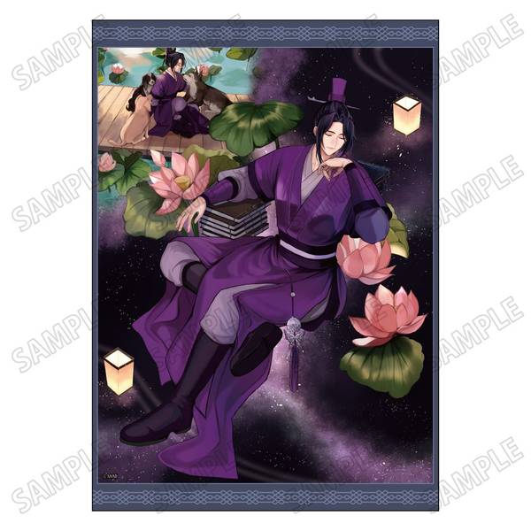 ラジドラ魔道祖師(mimi)×THEキャラCAFE ピンズコレクション 江澄 墨香銅臭『魔道祖師』 ラジドラ魔道祖師（MiMi）×THEキャラCAFE