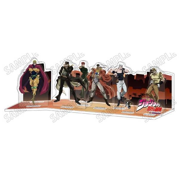 ジョジョの奇妙な冒険 スターダストクルセイダース描き下ろしアクリル
