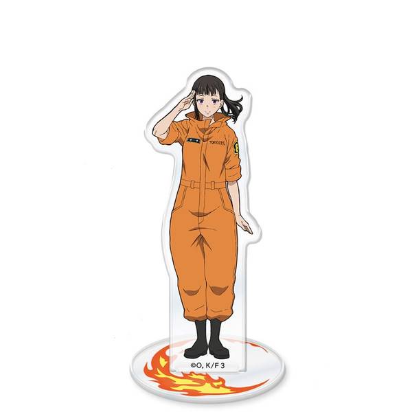 【10月予約】TVアニメ『炎炎ノ消防隊 参ノ章』 アクリルキャラスタンド 茉希 尾瀬 キャラグッズ 4582782979751