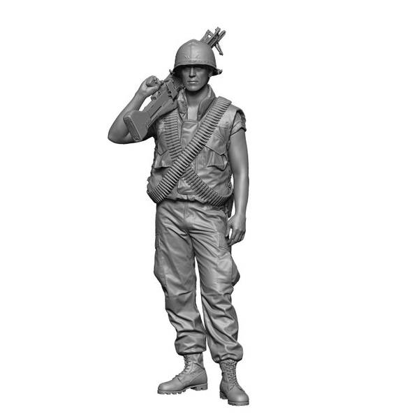 【ご依頼品】　ベトナム戦　アメリカ軍兵士 Amazon | FCBEL 1/35ベトナム戦争米国兵士着席樹脂モデル兵士