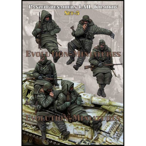 4月予約】エボリューション 1/35 WWII ドイツ SS師団LAHの装甲擲弾兵