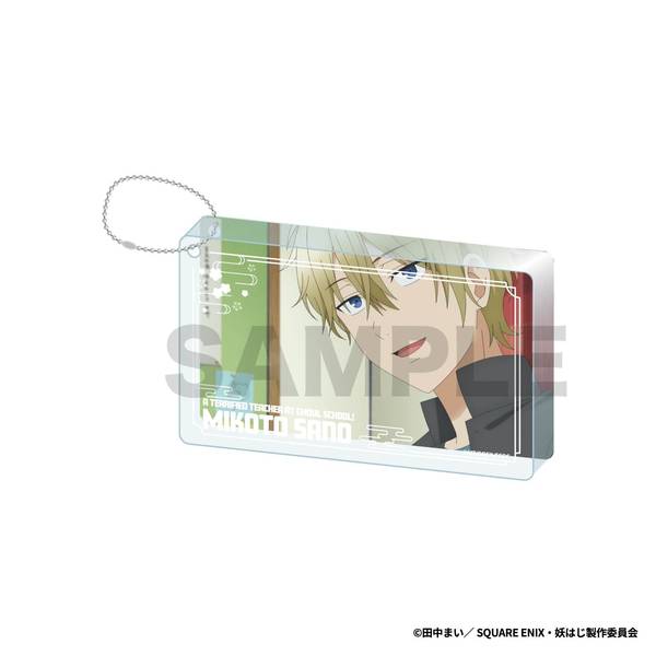 妖はじ　アクリルドミノ　佐野、恵比寿 TVアニメ『妖怪学校の先生はじめました！』 アクリルドミノスタンド