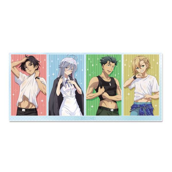 【11月予約】８６―エイティシックス― 描き下ろしスポーツタオル 雨宿り キャラグッズ 4589830083903