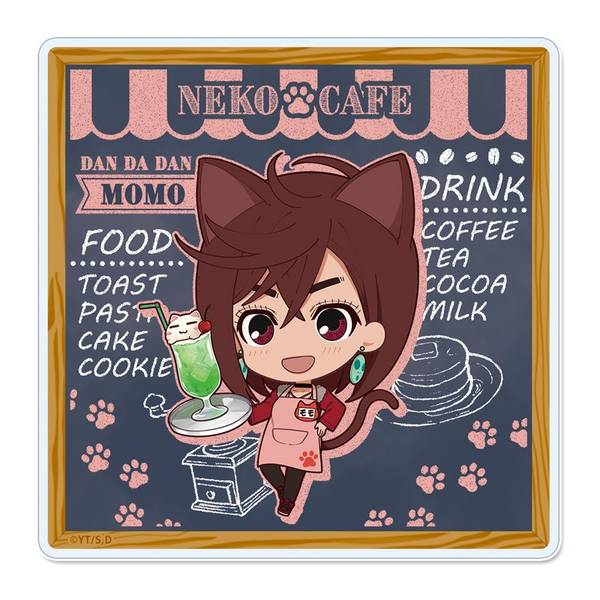 【10月予約】TVアニメ『ダンダダン』 ぷちちょこ アクリルコースター[モモ]猫カフェ キャラグッズ 4589830088199