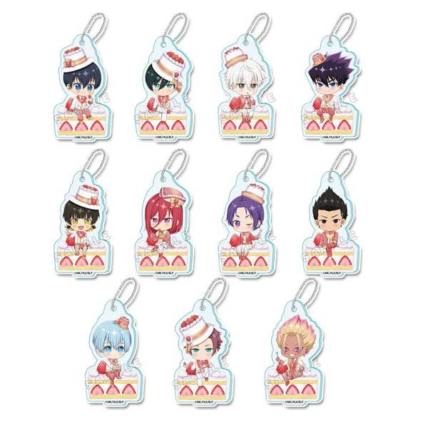 【4月予約】ブルーロック ぷちちょこトレーディングアクリルキーホルダー ショートケーキver. 11個入BOX キャラグッズ 4589830090550