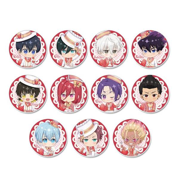 【4月予約】ブルーロック ぷちちょこトレーディング缶バッジ ショートケーキver. 11個入BOX キャラグッズ 4589830090574