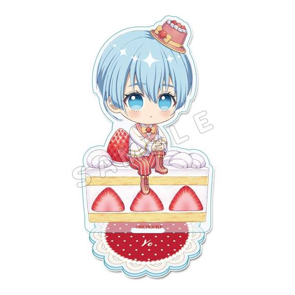 【4月予約】ブルーロック ぷちちょこアクリルスタンド[氷織 羊]ショートケーキver. キャラグッズ 4589830090666