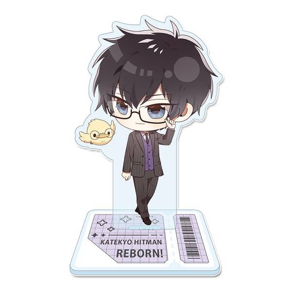 【4月予約】家庭教師ヒットマンREBORN! ぷちちょこ アクリルスタンド[雲雀恭弥]メガネ&スーツver. キャラグッズ 4589830090871