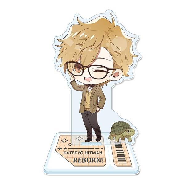 【4月予約】家庭教師ヒットマンREBORN! ぷちちょこ アクリルスタンド[ディーノ]メガネ&スーツver. キャラグッズ 4589830090918
