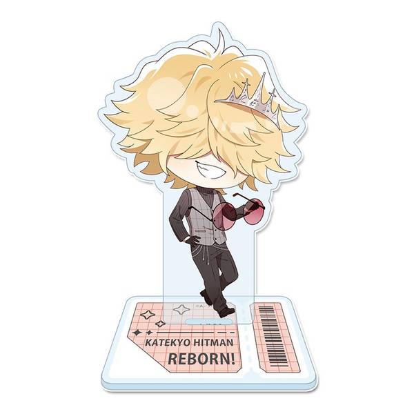 【4月予約】家庭教師ヒットマンREBORN! ぷちちょこ アクリルスタンド[ベルフェゴール]メガネ&スーツver. キャラグッズ 4589830090949