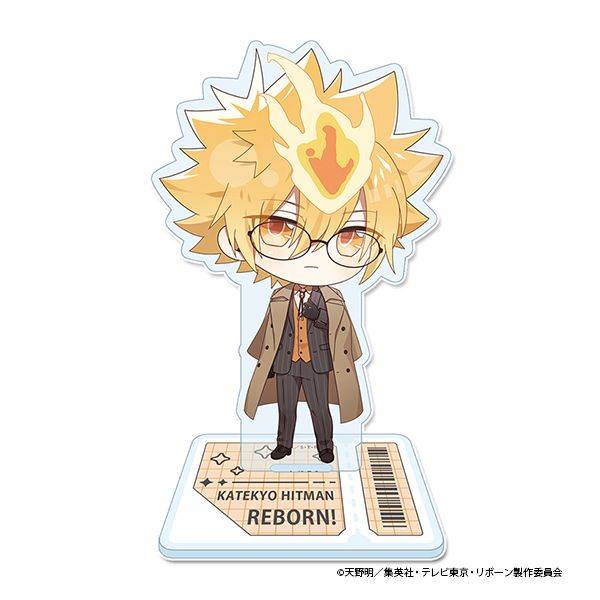 【4月予約】家庭教師ヒットマンREBORN! ぷちちょこ アクリルスタンド[ボンゴレI世]メガネ&スーツver. キャラグッズ 4589830090970