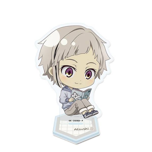 【4月予約】文豪ストレイドッグス ぷちちょこアクリルスタンド[中島敦]読書ver. キャラグッズ 4589830091182