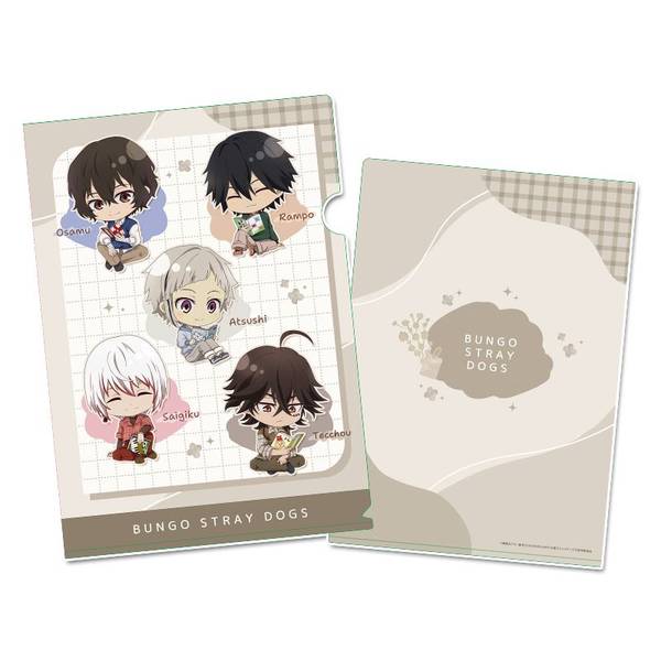 【4月予約】文豪ストレイドッグス ぷちちょこクリアファイル[A]読書ver. キャラグッズ 4589830091366