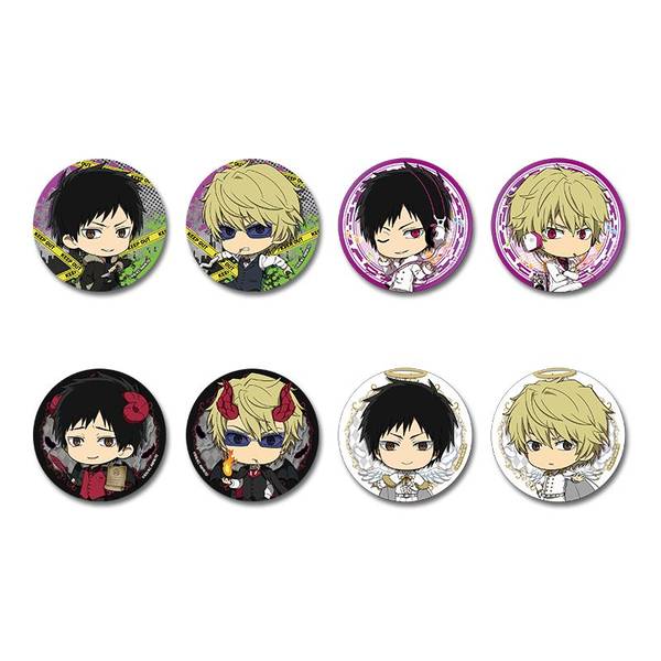 【4月予約】TVアニメ「デュラララ!!×２」 ぷちちょこトレーディング缶バッジ 8個入BOX キャラグッズ 4589830091595
