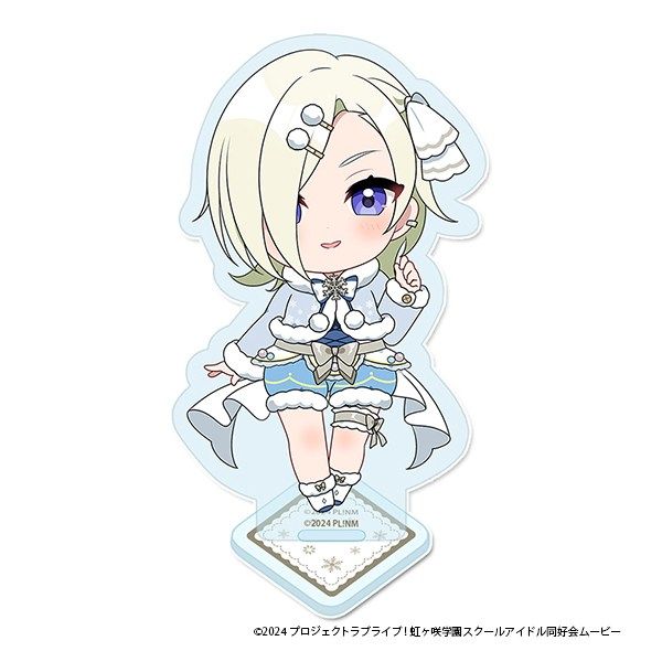 【5月予約】ラブライブ！虹ヶ咲学園スクールアイドル同好会 ぷちちょこアクリルスタンド[ミア・テイラー] ウィンター衣装ver. キャラグッズ 4589830092196