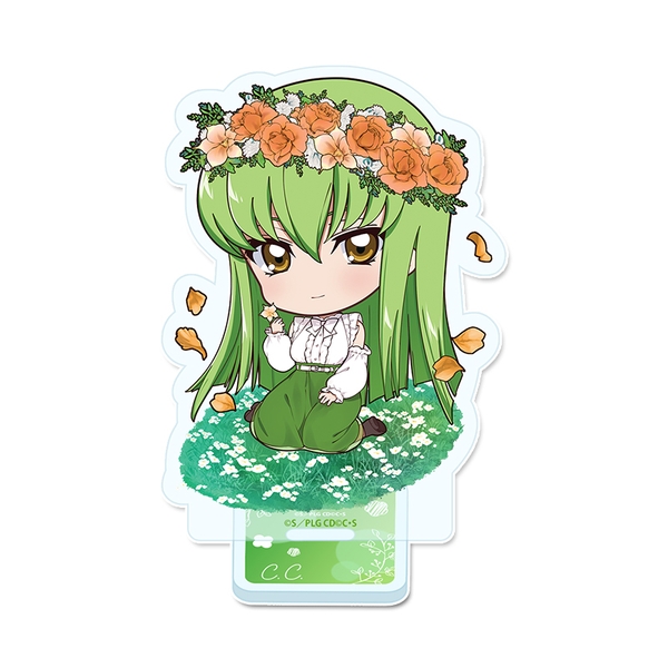 コードギアス 反逆のルルーシュ ぷちちょこアクリルスタンド[C.C.(B)]Flower Collection