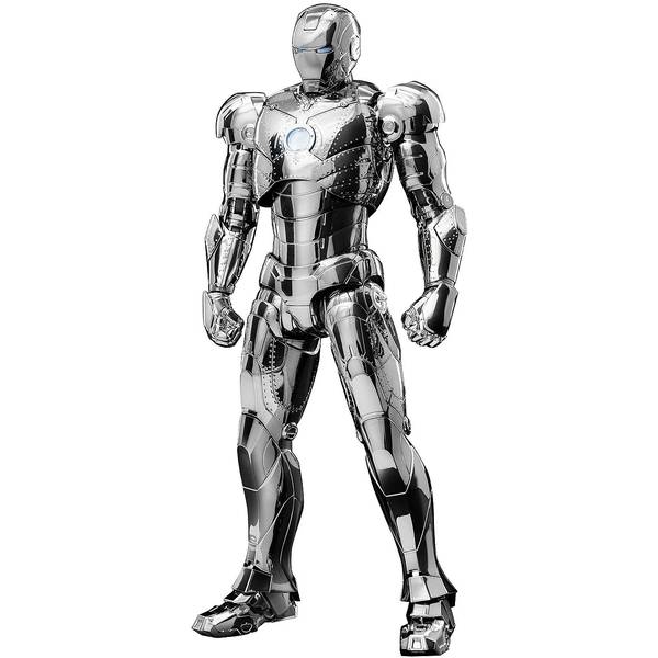 12月予約】スリーゼロ DLX Iron Man Mark 2 (Chrome Edition
