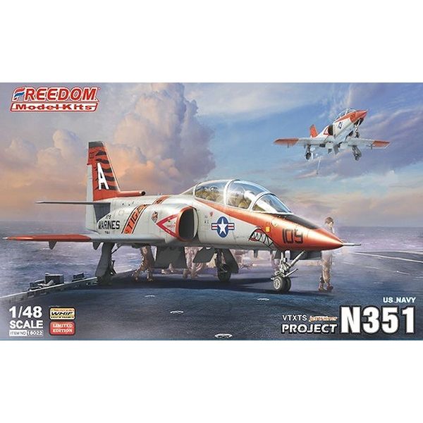 フリーダムモデルキット 1/48 米海軍 VTXTS プロジェクト N351