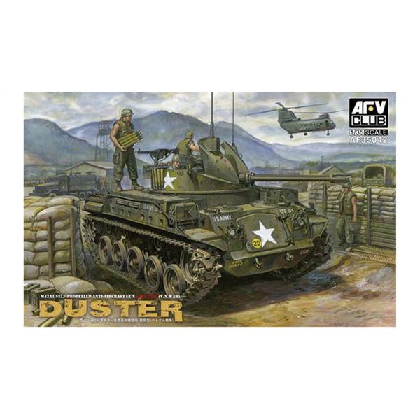 プラモデル　1/35 M42A1 自走高射機関砲ダスター 後期型(ベトナム戦争) [FV35042] M42A1 自走高射機関砲ダスター 後期型 (ベトナム戦争