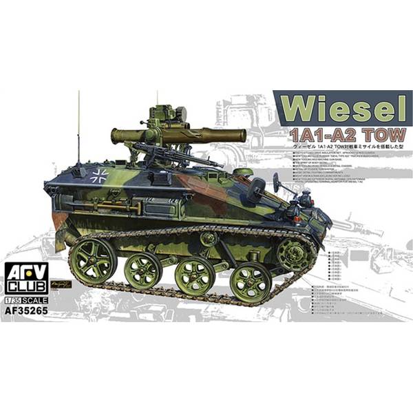AFVクラブ 1/35 ヴィーゼル1A1-A2 TOWミサイル搭載型 プラモデル AFVクラブ 1/35 ヴィーゼル1A1-A2 TOWミサイル搭載型 スケール