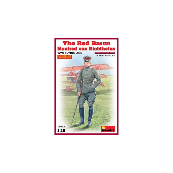 ミニアート 1/16 赤い男爵 マンフレ－ト・フォン・リヒトホ－ヘン スケールモデル MA16032