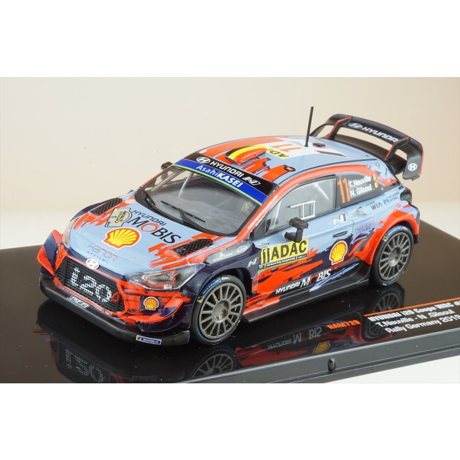 (未使用･未開封品)　イクソ 1/43 ヒュンダイ i20 WRC 2018年ラリー・モンテカルロ #5 T.Neuville - N.Gilsoul p706p5g イクソモデル 1/43 ヒュンダイ i20 クーペ WRC No.11 2019