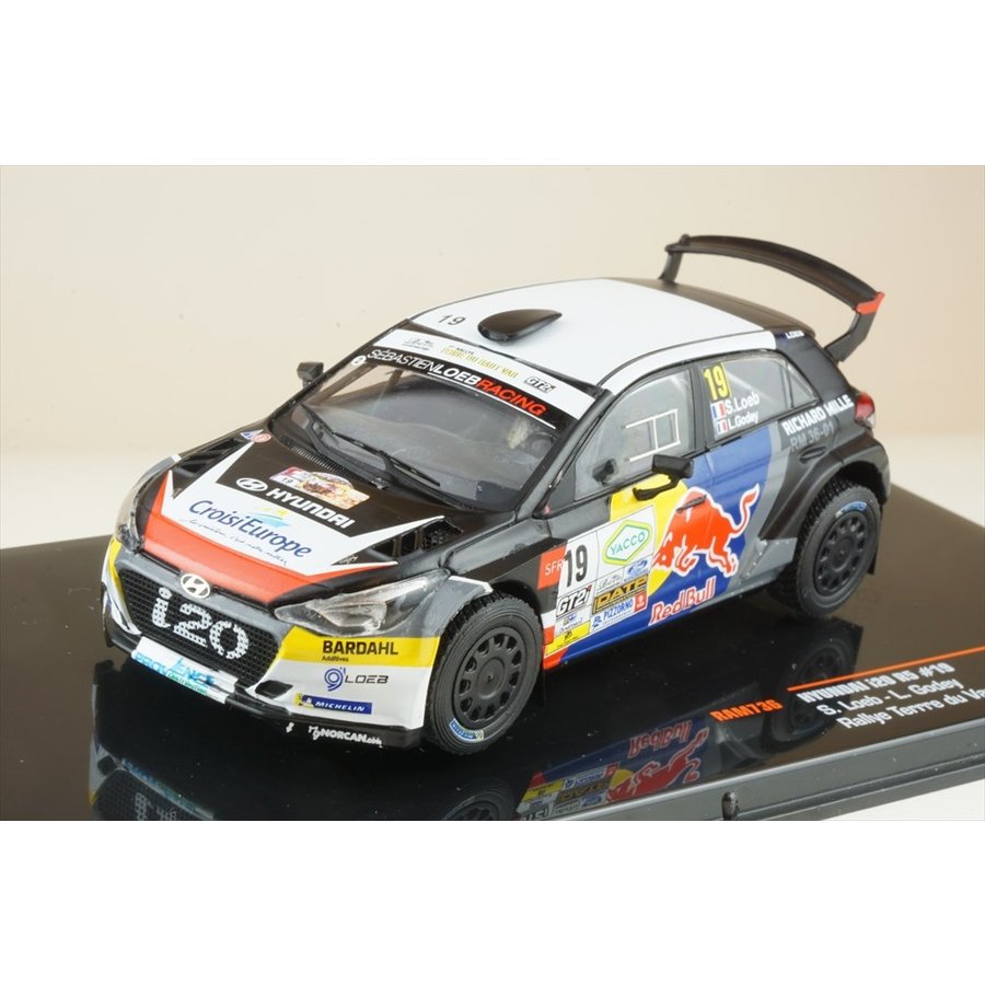 イクソモデル 1/43 ヒュンダイ i20 R5 No.19 2019 ラリー Terre du Var