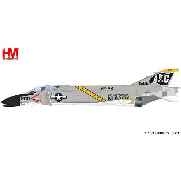 ホビーマスター 1/72 F-4B ファントム2 "VF-84 ジョリーロジャース 1984" 完成品モデル HA19048