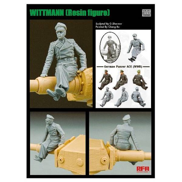 ライフィールドモデル 1/35 ミハエル・ヴィットマン レジン