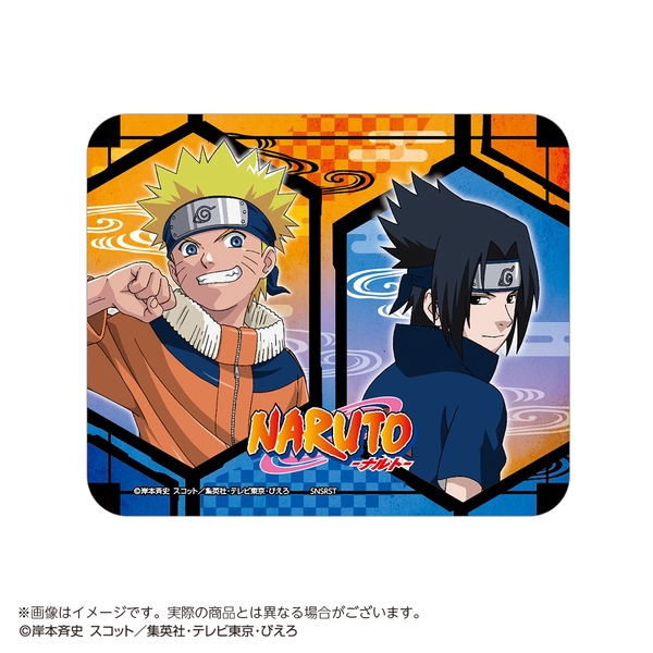NARUTO-ナルト- マウスパッド うずまきナルト＆うちはサスケ