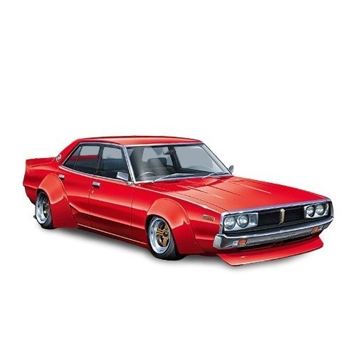 アオシマ 1/24 もっとグラチャン ケンメリ4Drスペシャル スケール