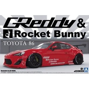 アオシマ 1/24 ロケットバニー86 プラモ屋店長が組んでみたレビュー