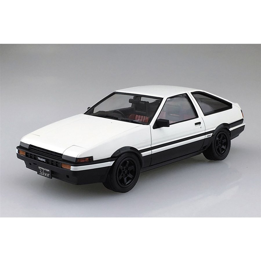 ハチロク トレノ AE86 プラモ　完成品 クリア磨き上げ塗装済 ハチロク トレノ AE86 プラモ 完成品 クリア磨き上げ塗装済