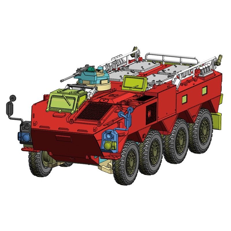 アオシマ 1/72 陸上自衛隊 96式装輪装甲車B型「即応機動連隊