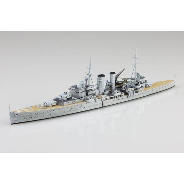 アオシマ 1/700 ウォーターライン No.807 英国海軍 重巡洋艦 エクセタ