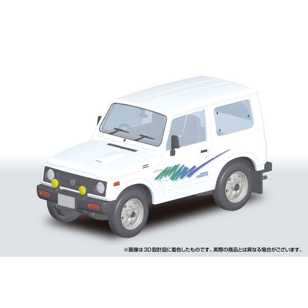 アオシマ 1/32 楽プラ スナップキット No.18-SW スズキ JA11 ジムニー