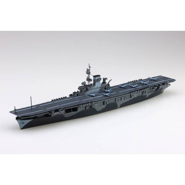 【9月予約】アオシマ 1/700 ウォーターライン No.715 米国海軍 航空母艦 ワスプ スケールモデル 4905083069813