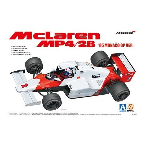 アオシマ 1/20 マクラーレン MP4/2B '85 モナコグランプリ仕様