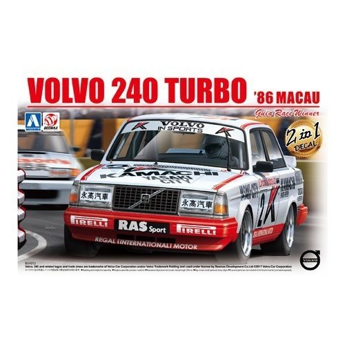 スカイネット 1/24 ボルボ240ターボ'86マカオギアレースウィナ