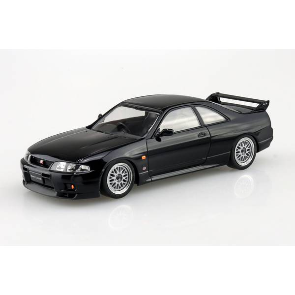 1月予約】アオシマ 1/32 楽プラ スナップキット No.21CU-BK ニッサン