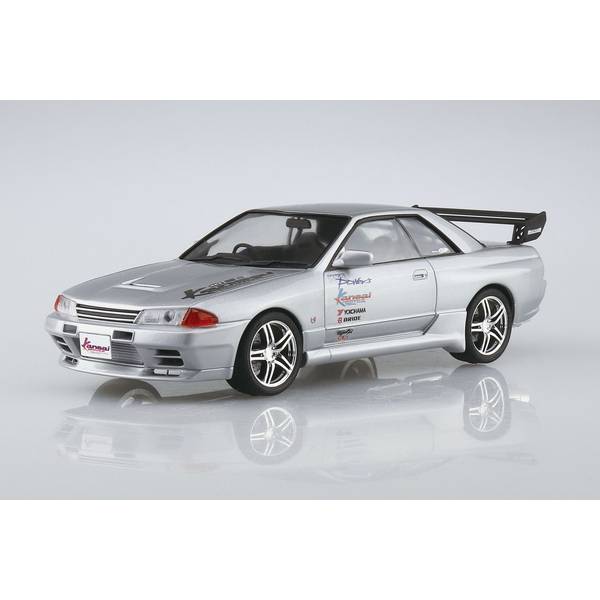 【4月予約】アオシマ 1/24 ザ☆チューンドカー No.76 HKS関西 BNR32 スカイラインGT-R '90 (ニッサン) スケールモデル 4905083204979