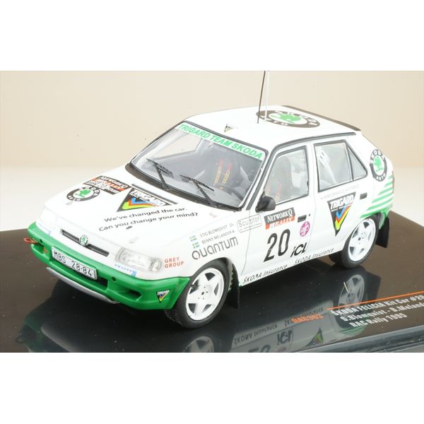 1/43 シュコダ フェリシア Kit Car No.20 1995 WRC RACラリー S.Blomquist/B.Melander RAC363